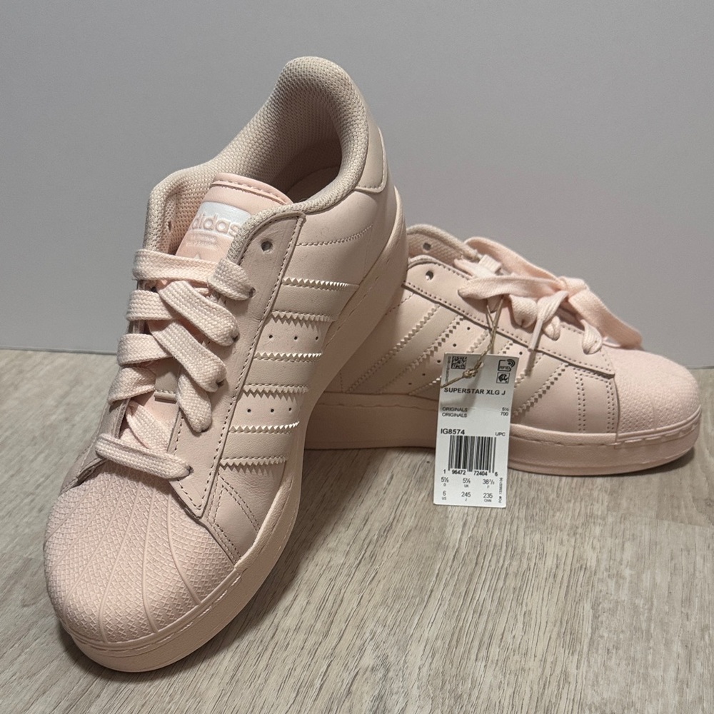 Adidas Women's Soft Pink Blush Sneakers